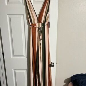 Striped Multicolor Jumpsuit